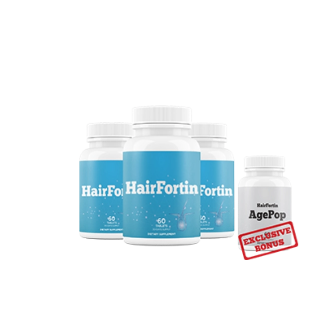 HairFortin 3-bottle hair growth supplement
