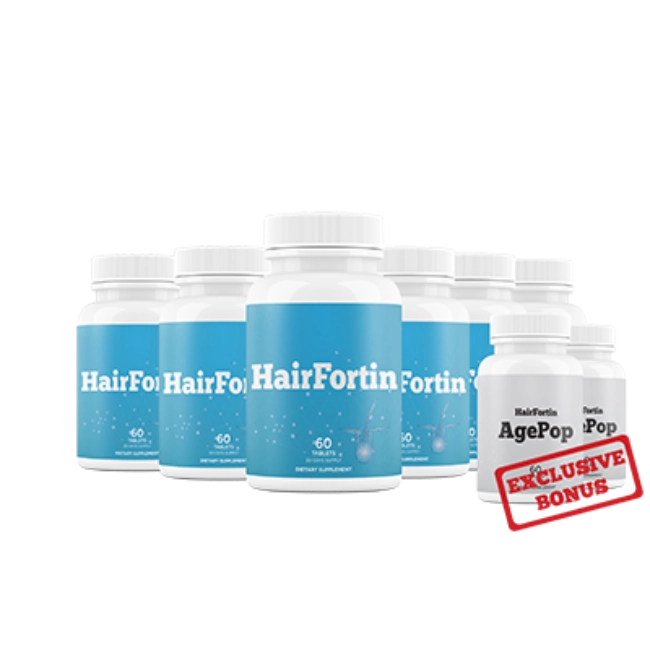 HairFortin 6-bottle hair growth supplement